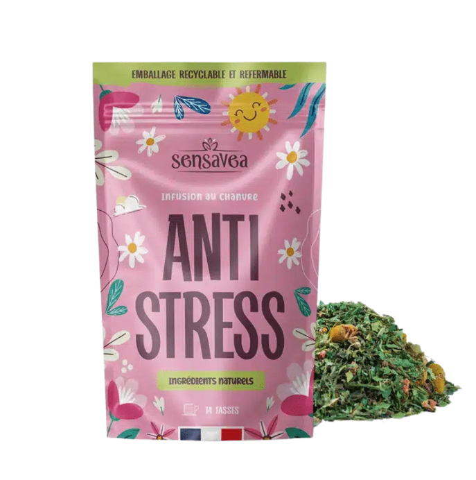 Infusion CBD Anti Stress – 25g – Sensavea