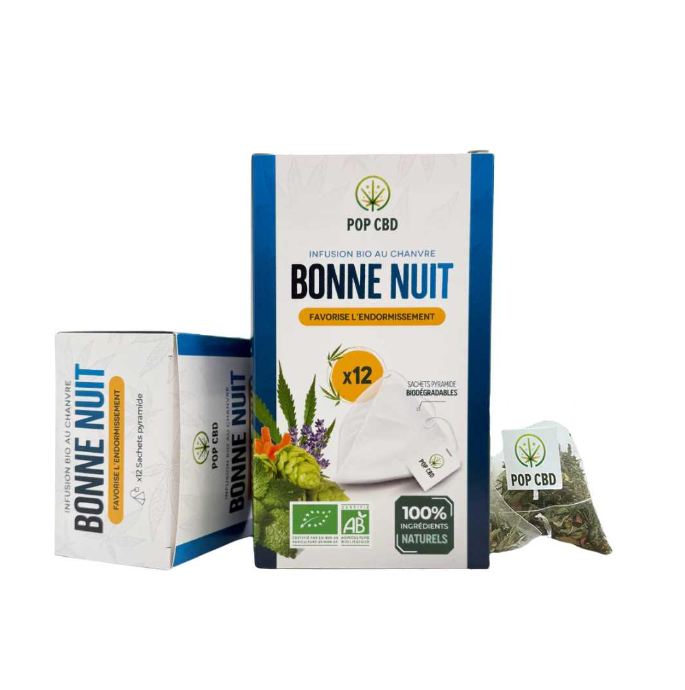 Infusion CBD Bio – Bonne Nuit