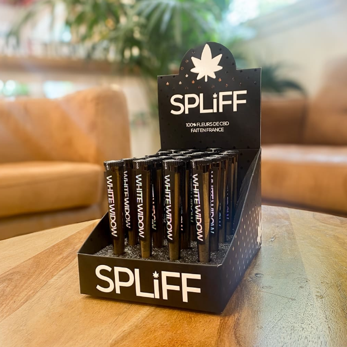 Pré-roulé CBD 1gr – White Widow – 1gr – Spliff®
