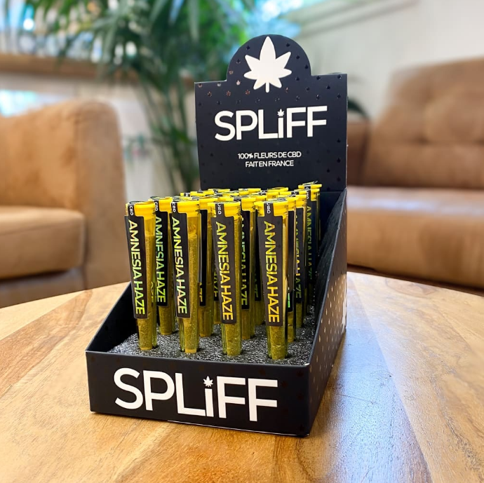 Pré-roulé CBD – Amnesia Haze – 1gr – Spliff®