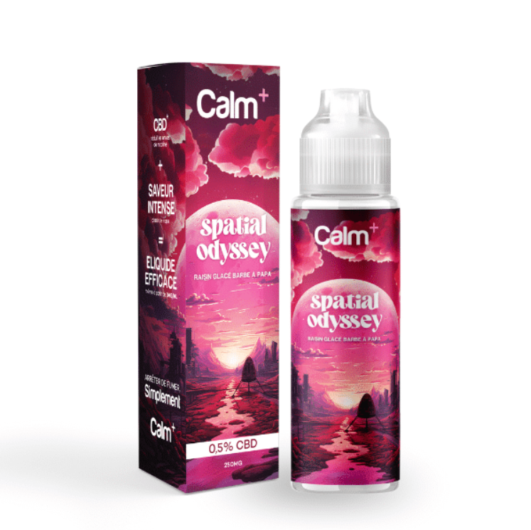 E-liquide CBD 0,5% - Spatial Odyssey - 50 ml - Calm+