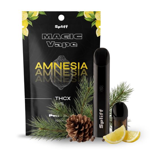 Vape THCX 90% Amnesia - Batterie + Pod