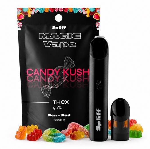 Vape THCX 90% Candy Kush - Batterie + Pod